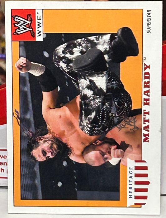 Matt Hardy 2008 WWE Topps Heritage #34
