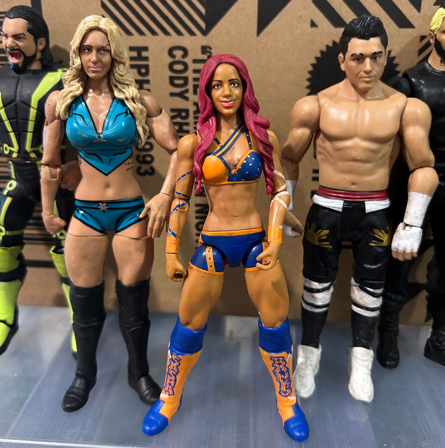 + WWE Action Figures Lot (You Get All 5 Figures)