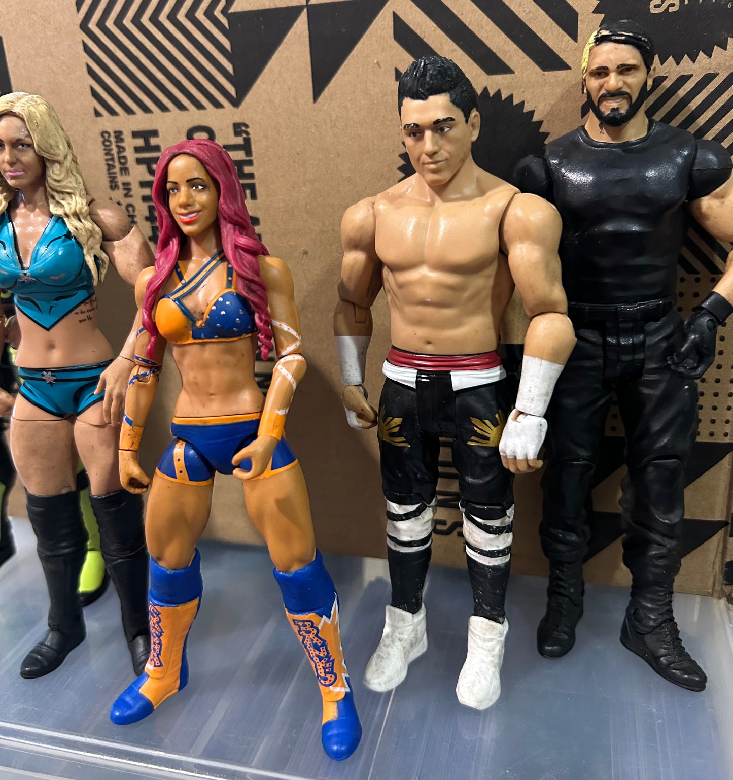 + WWE Action Figures Lot (You Get All 5 Figures)