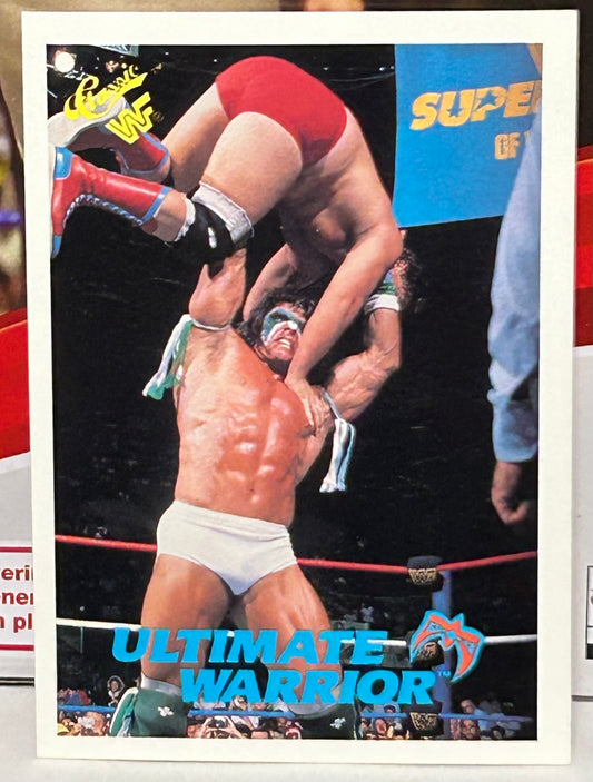Ultimate Warrior 1990 WWE Classic ROOKIE Card