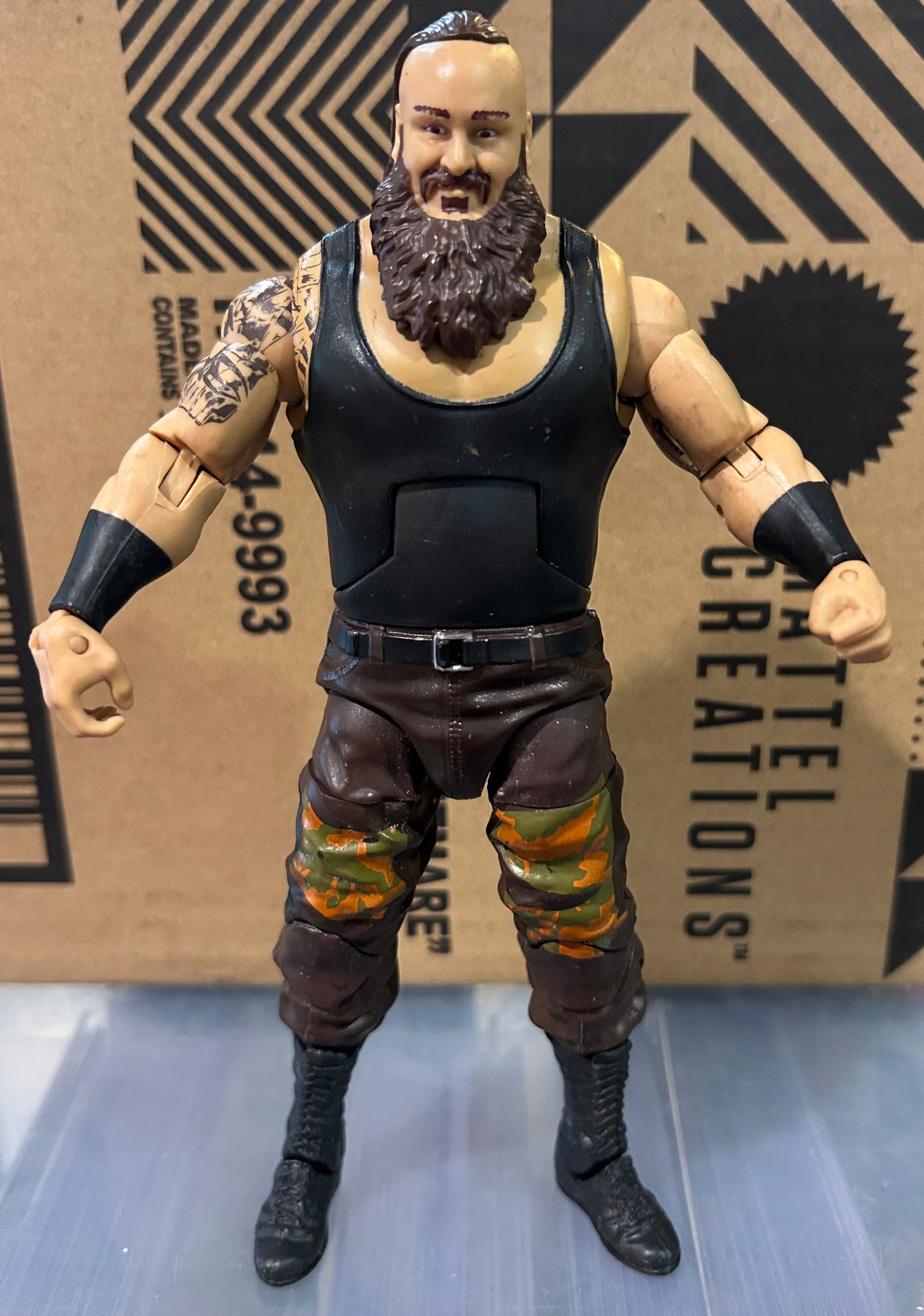 + Braun Strowman WWE Mattel Elite Action Figure