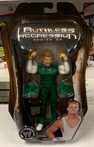 Nicky (Dolph Ziggler) Spirit Squad WWE Jakks Action Figure (Sealed, Never Opened)