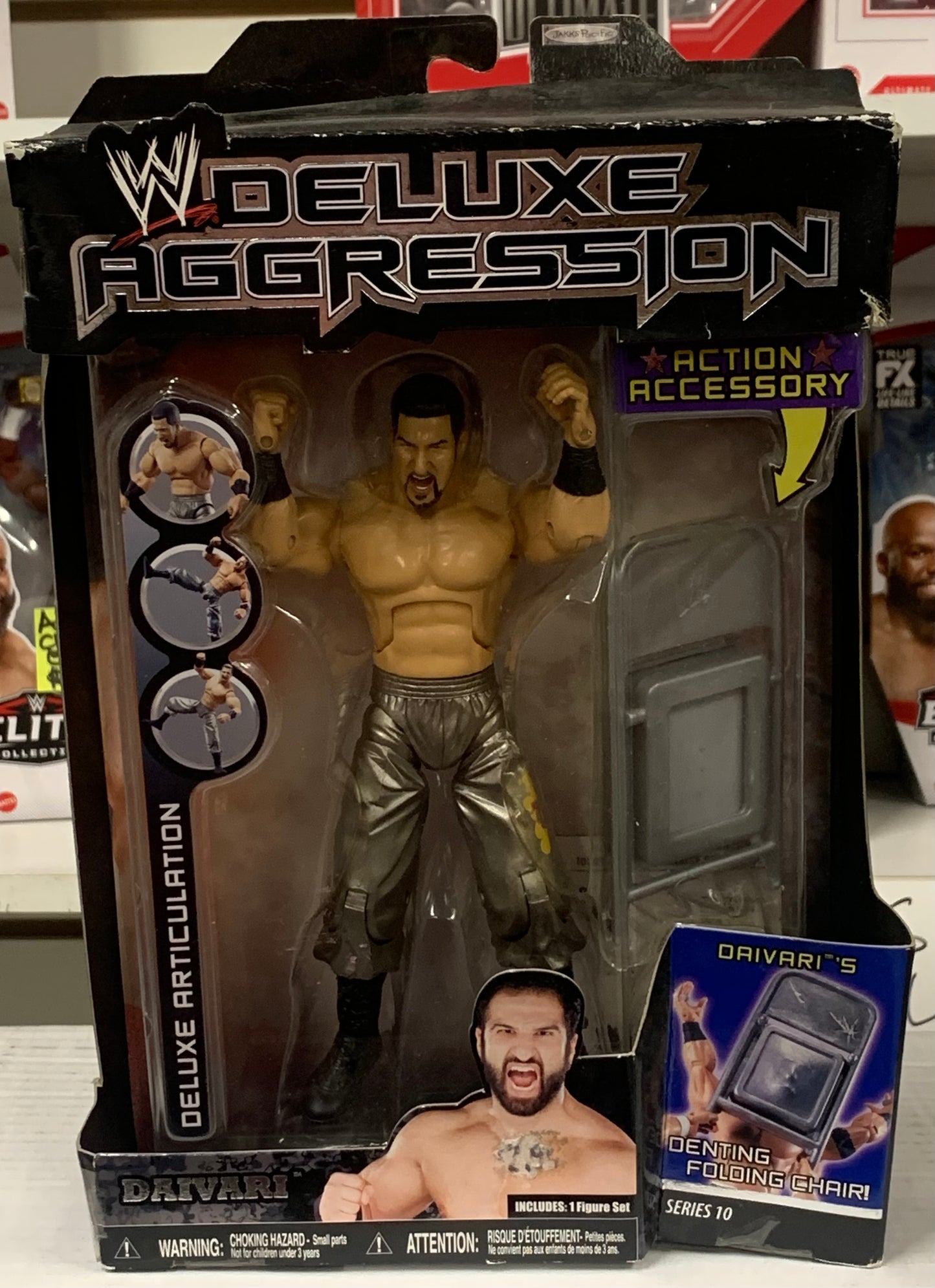 Daivari WWE Jakks Deluxe Aggression Action Figure