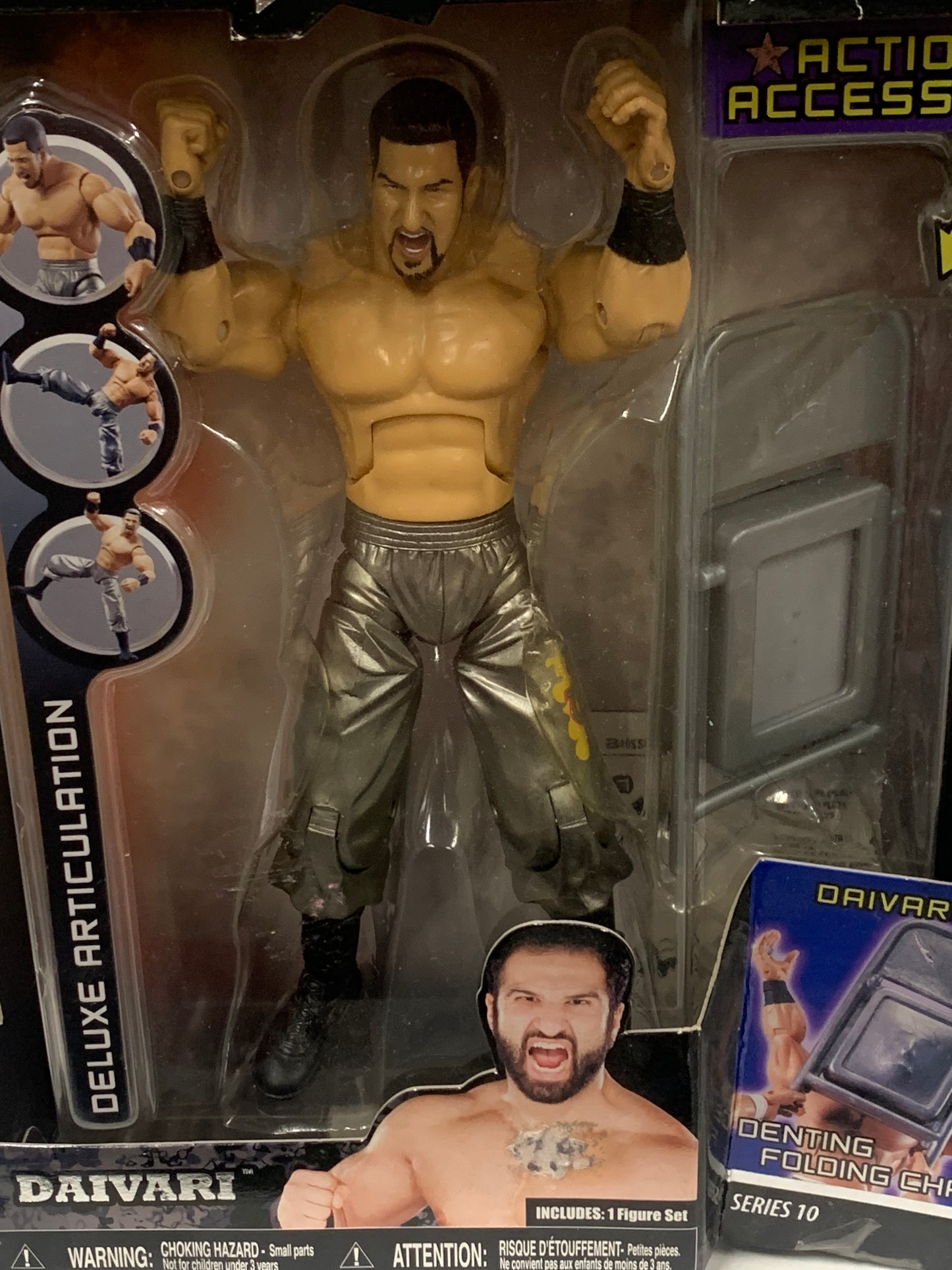 Daivari WWE Jakks Deluxe Aggression Action Figure