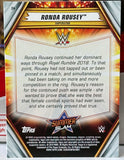 Ronda Rousey 2019 WWE Topps Summer Slam Card