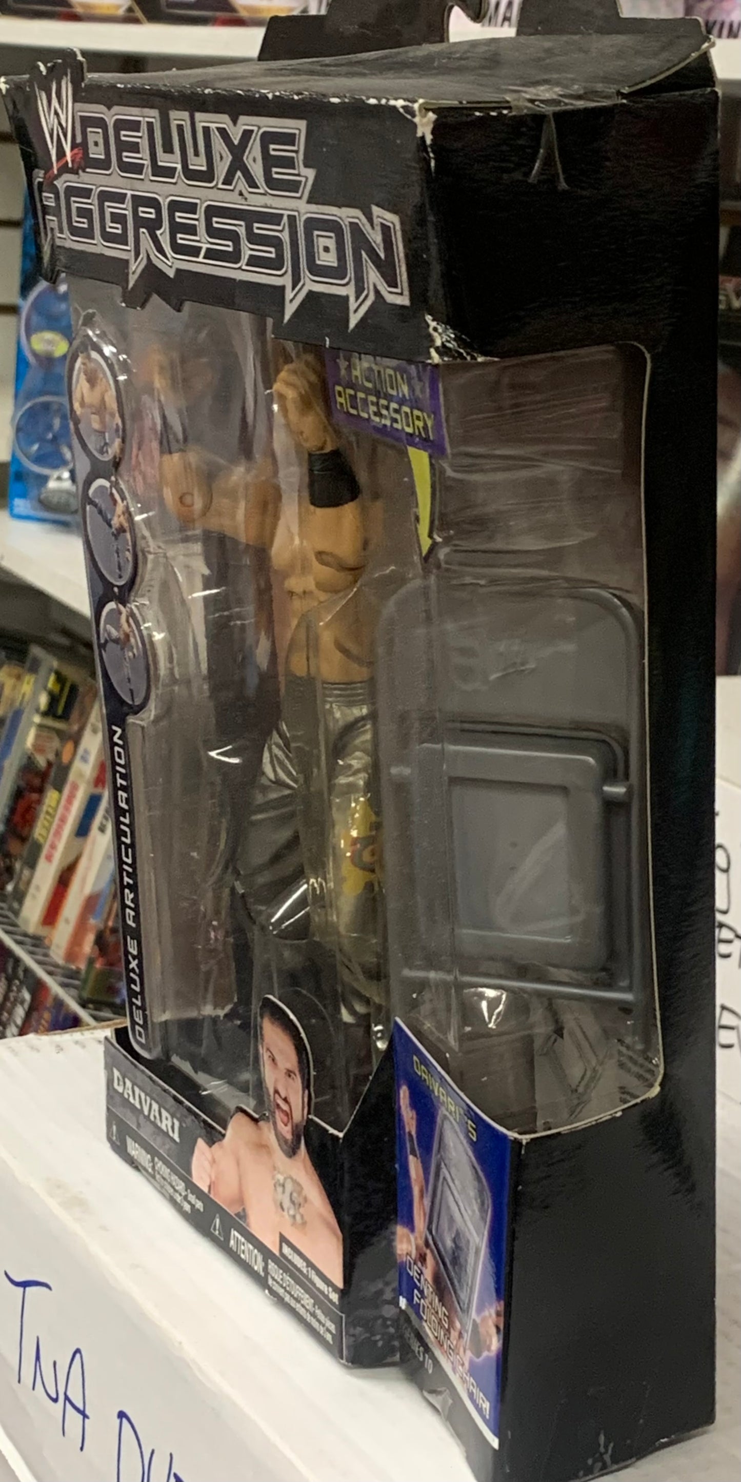 Daivari WWE Jakks Deluxe Aggression Action Figure