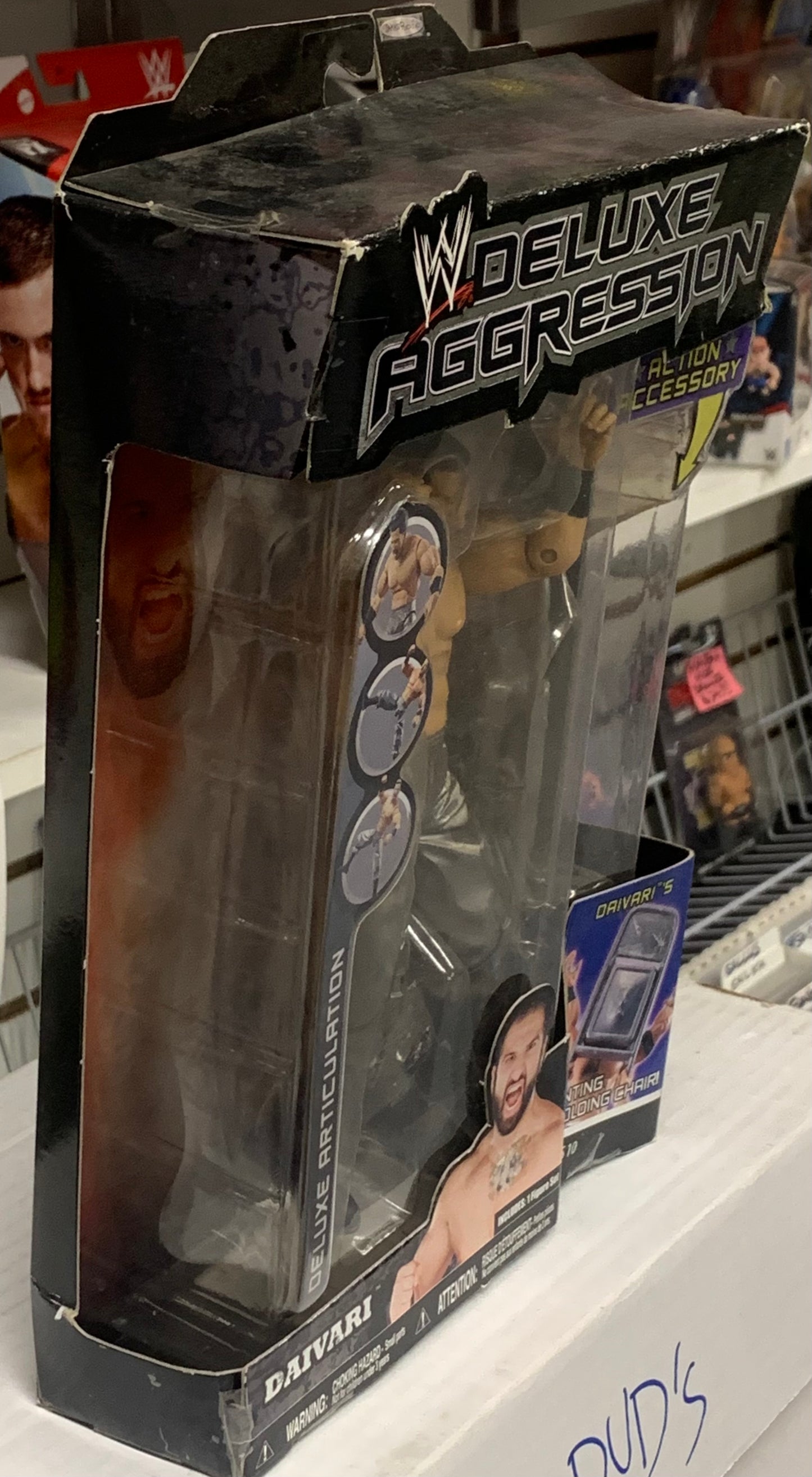 Daivari WWE Jakks Deluxe Aggression Action Figure