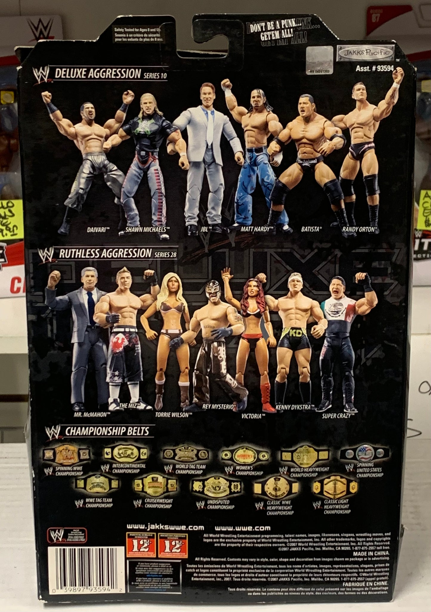 Daivari WWE Jakks Deluxe Aggression Action Figure