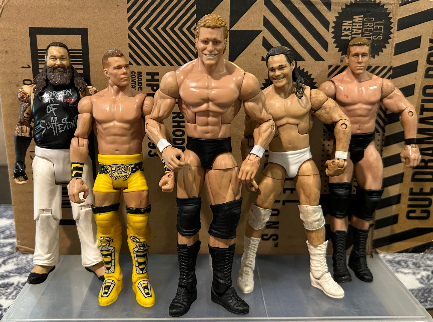 + WWE Mattel Action Figures Lot (You Get All 5 Figures)