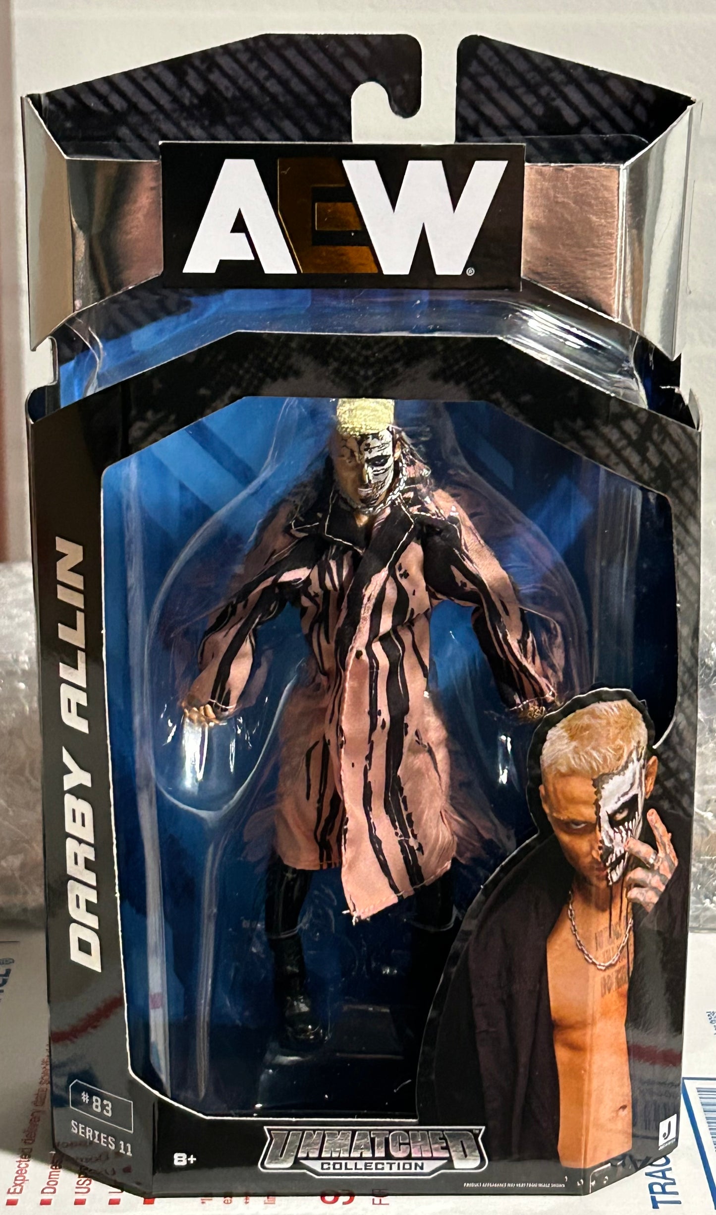 Darby Allin AEW Unmatched Series 11 Action Figure (Sealed, Brand New)