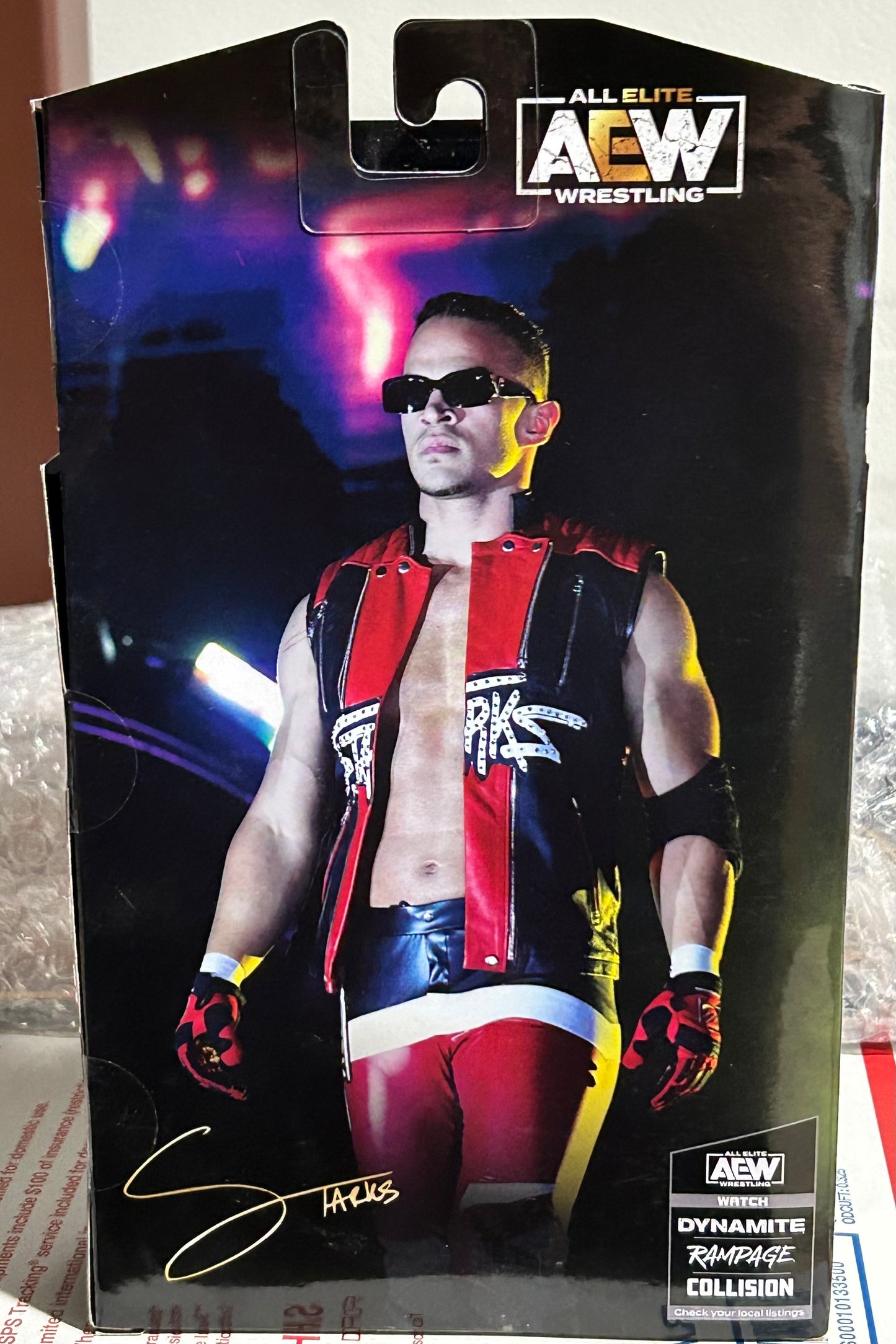 Ricky Starks AEW Unrivaled Walmart Exclusive Action Figure (Sealed, Brand New)