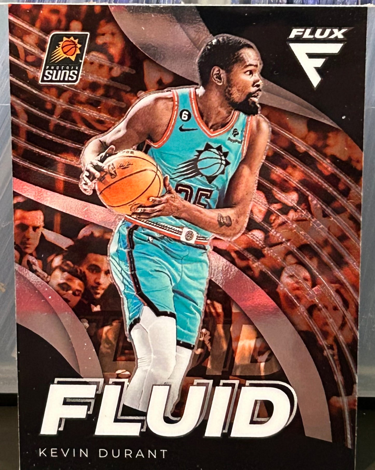 + Kevin Durant 2022-23 Panini Flux “Fluid” Card