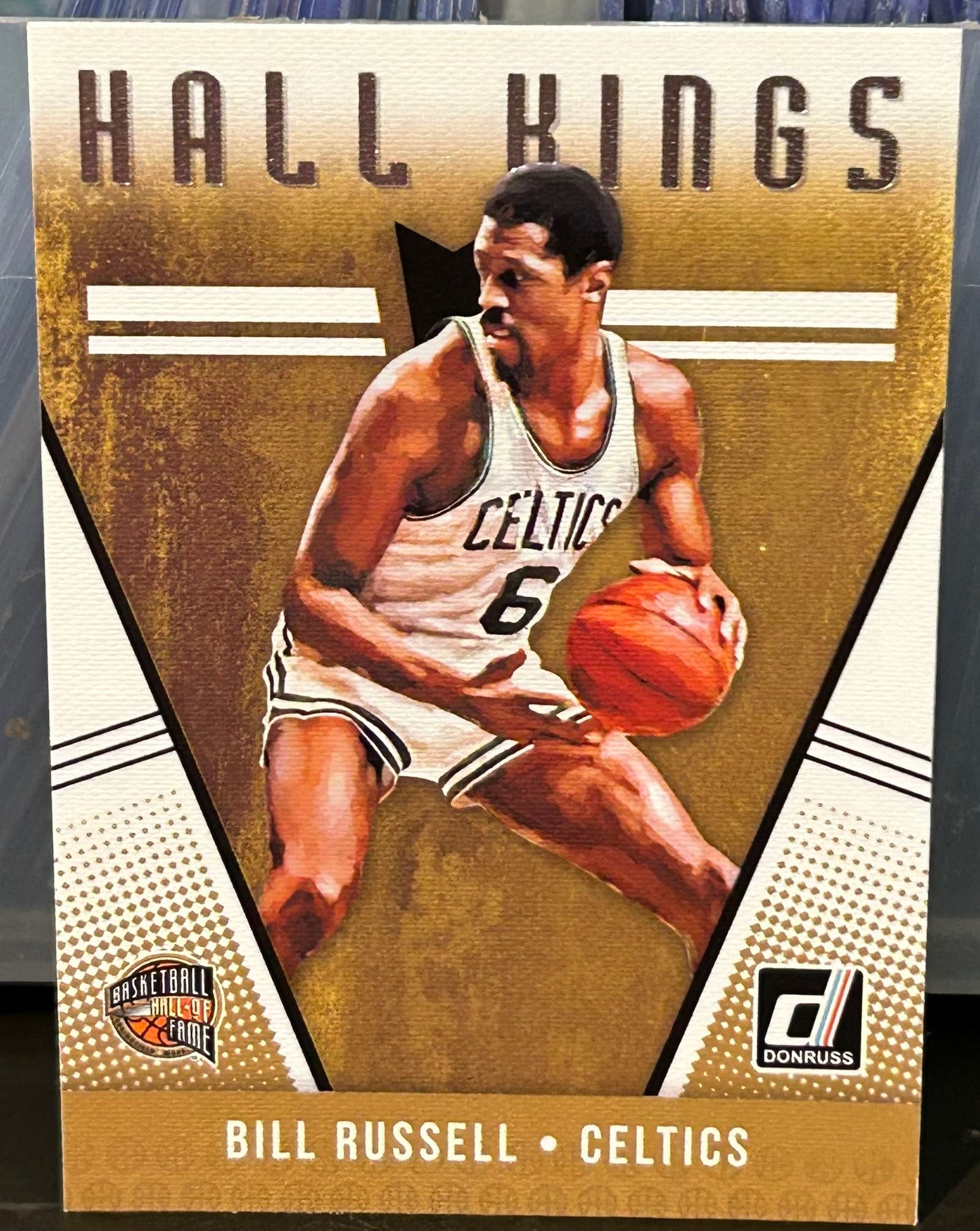 + Bill Russell 2018-19 Panini Donruss “Hall Kings” Insert Card BOSTIN CELTICS