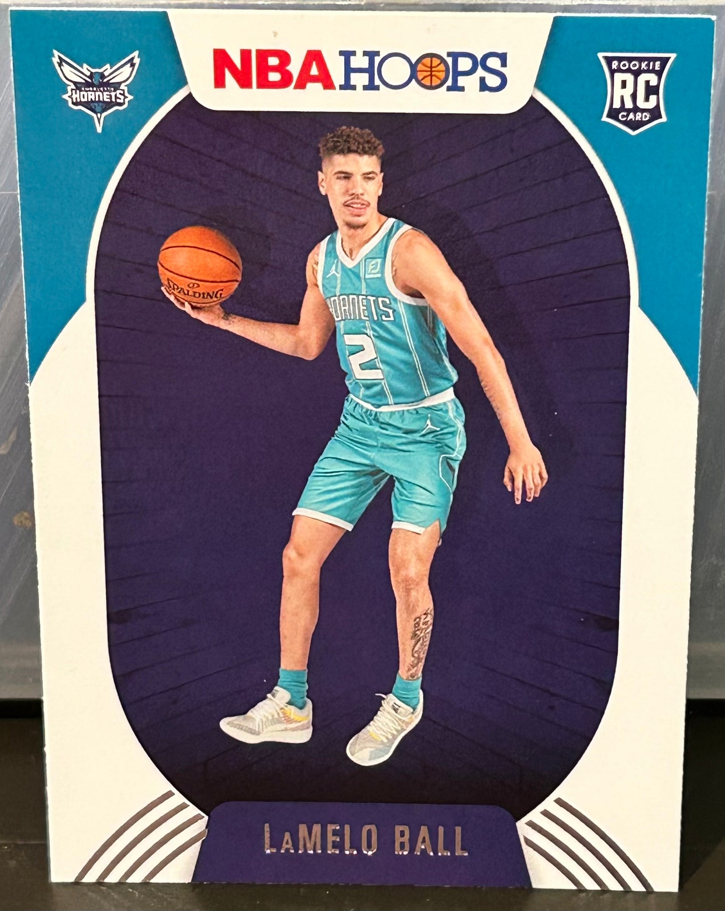 + LaMelo Ball 2020-21 Panini NBA Hoops ROOKIE Card CHARLOTTE HORNETS