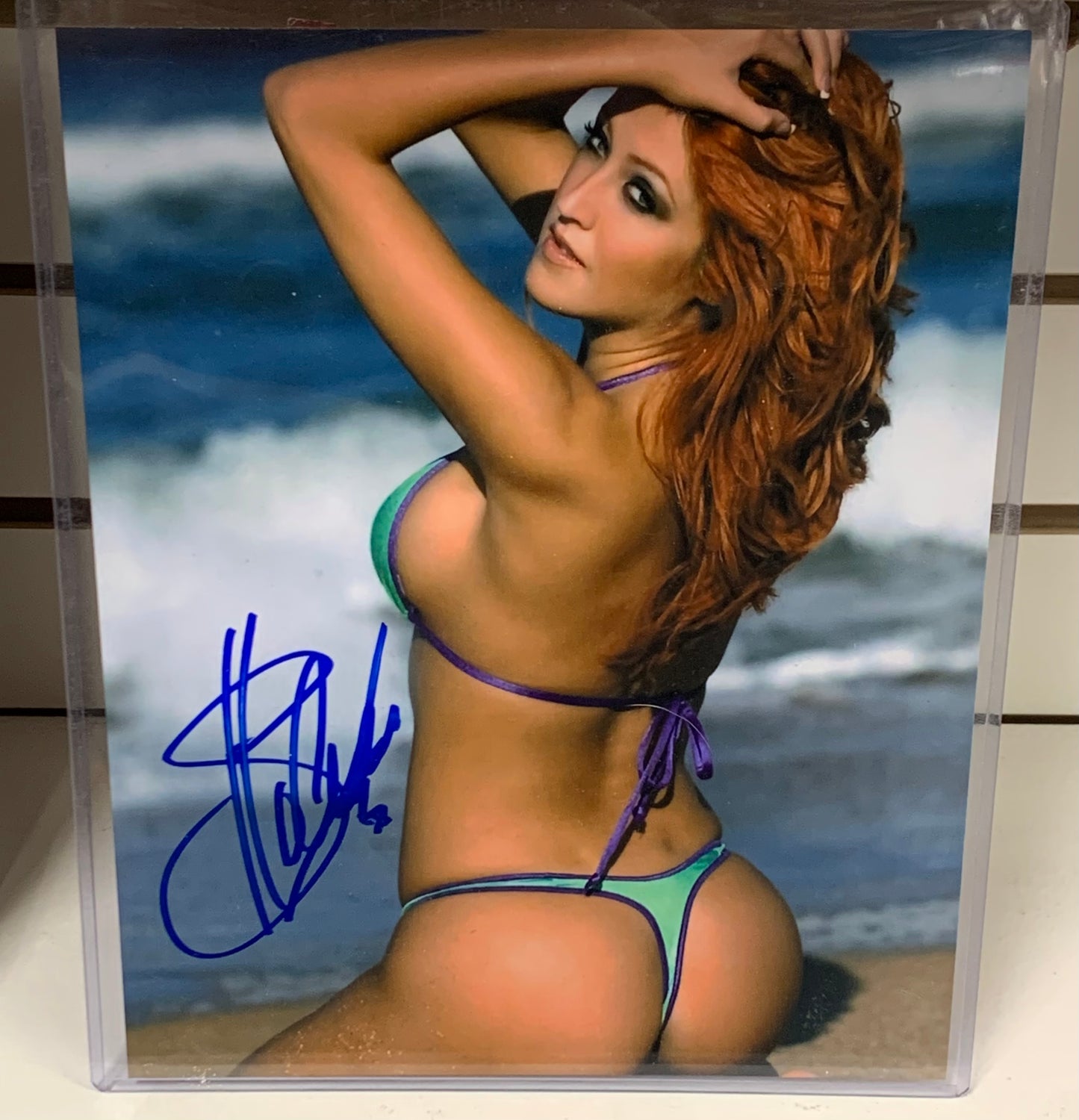 SoCal Val Signed 8x10 Color Photo TNA COA