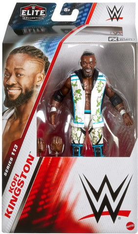 Kofi Kingston WWE Mattel Elite Series 113 Action Figure NEW DAY (Sealed, Never Opened)