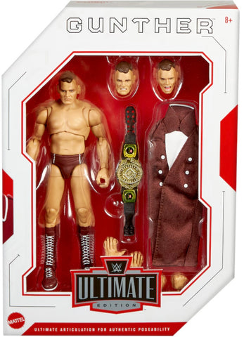 Gunther WWE Mattel Ultimate Edition Elite Action Figures (Sealed, Never Opened)
