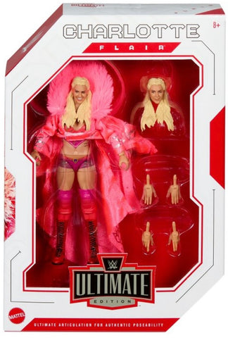 Charlotte Flair WWE Mattel Ultimate Edition Elite Action Figures (Sealed, Never Opened)