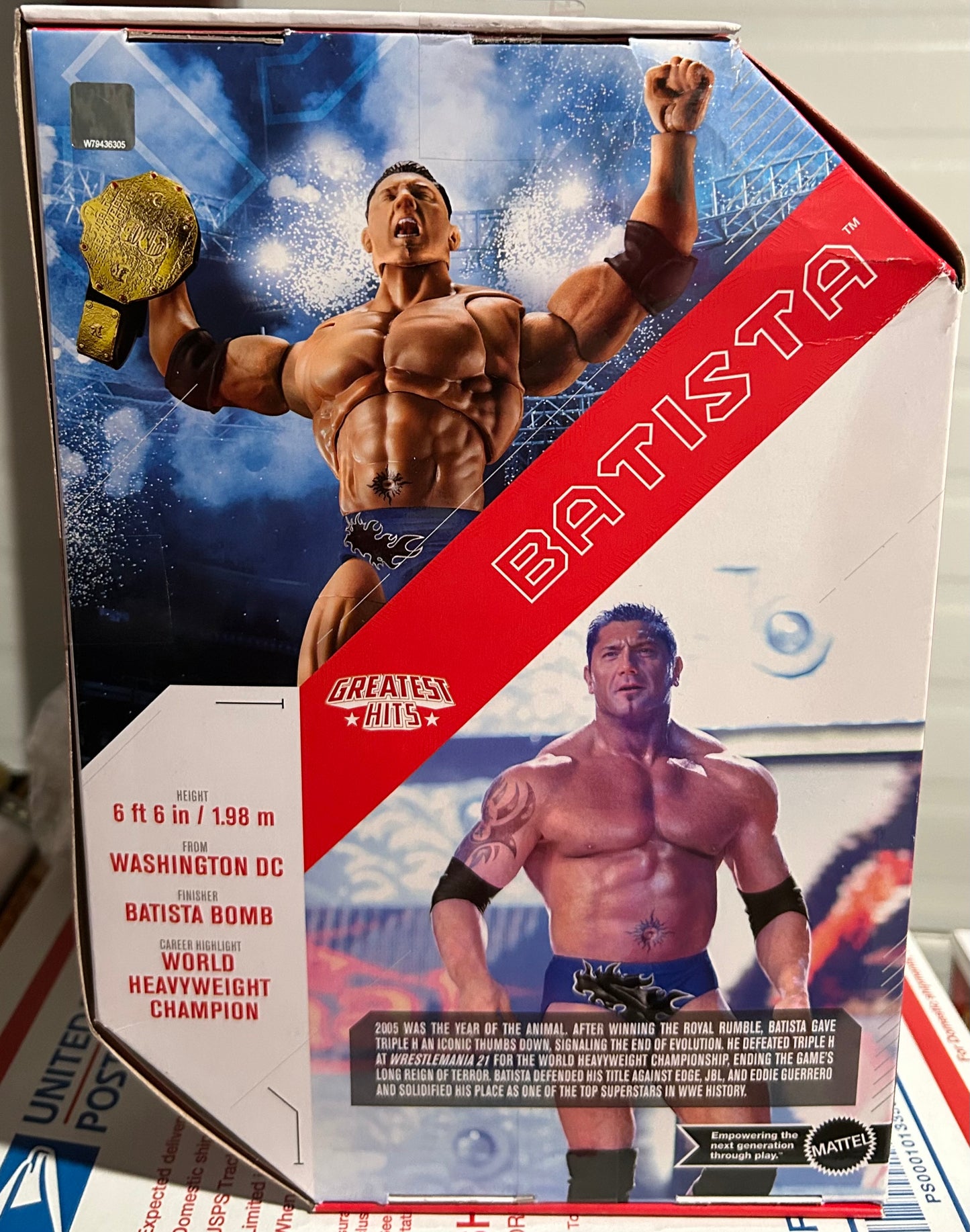Batista WWE Mattel Ultimate Edition Elite Action Figure