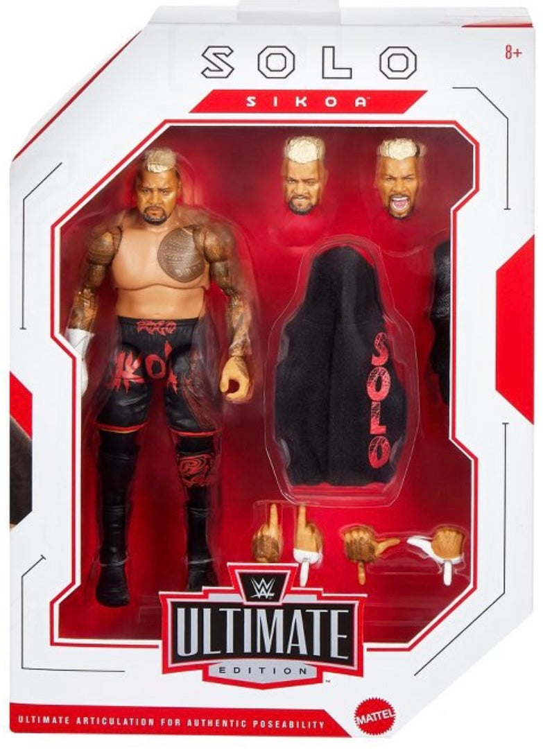 Solo Sikoa WWE Mattel Ultimate Edition Elite Action Figure (Sealed, Never Opened)