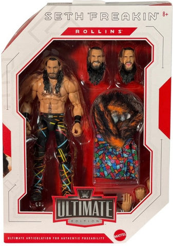 Seth Rollins WWE Mattel Ultimate Edition Elite Action Figure (Sealed, Never Opened)
