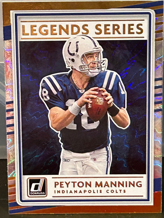 + Peyton Manning 2020 Panini Donruss “Legends Series” Insert Card INDIANAPOLIS COLTS