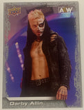 Darby Allin 2022 AEW UD Upper Deck Card