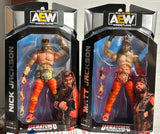 The Young Bucks (Nick & Matt Jackson) AEW Unmatched Series 10 Action Figures (You get both figures)