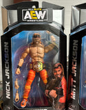 The Young Bucks (Nick & Matt Jackson) AEW Unmatched Series 10 Action Figures (You get both figures)