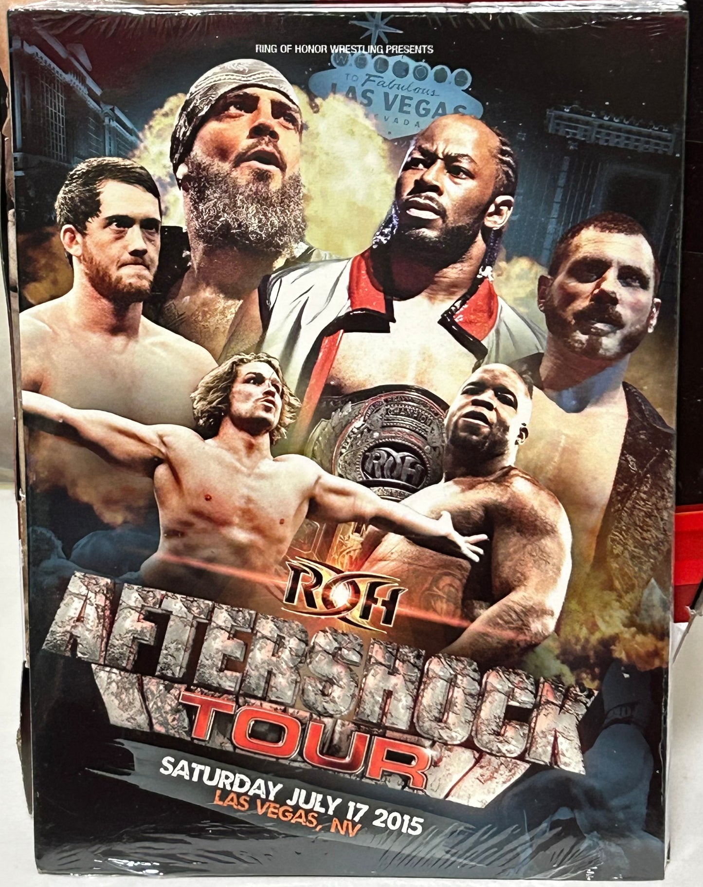 ROH Ring of Honor DVD (Sealed) “Aftershock Tour” (War Machine, Young Bucks, Moose)