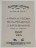 Alundra Blayze 2025 WWE Topps Chrome Allen & Ginter Card