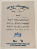 Tama Tonga 2025 WWE Topps Chrome REFRACTOR Allen & Ginter Card