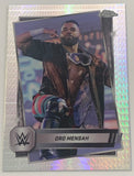 Oro Mensah 2025 WWE NXT Topps Chrome PRIZM REFRACTOR Card