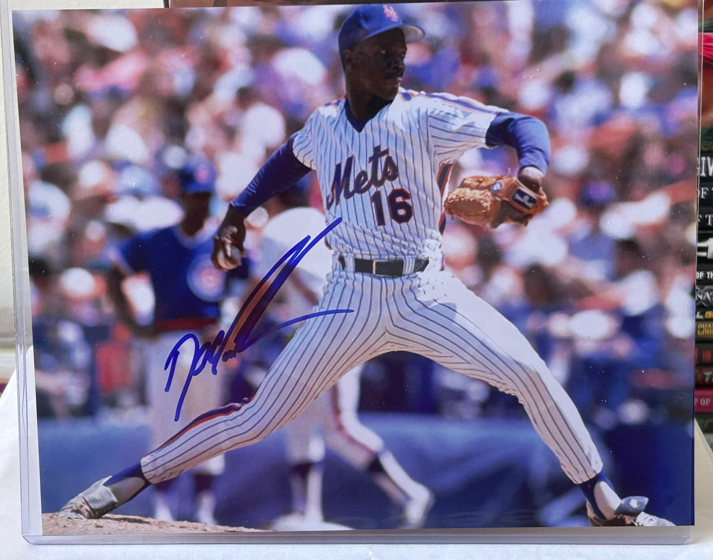 Dwight Gooden Signed 8x10 Color Photo NY METS (Comes w/COA)