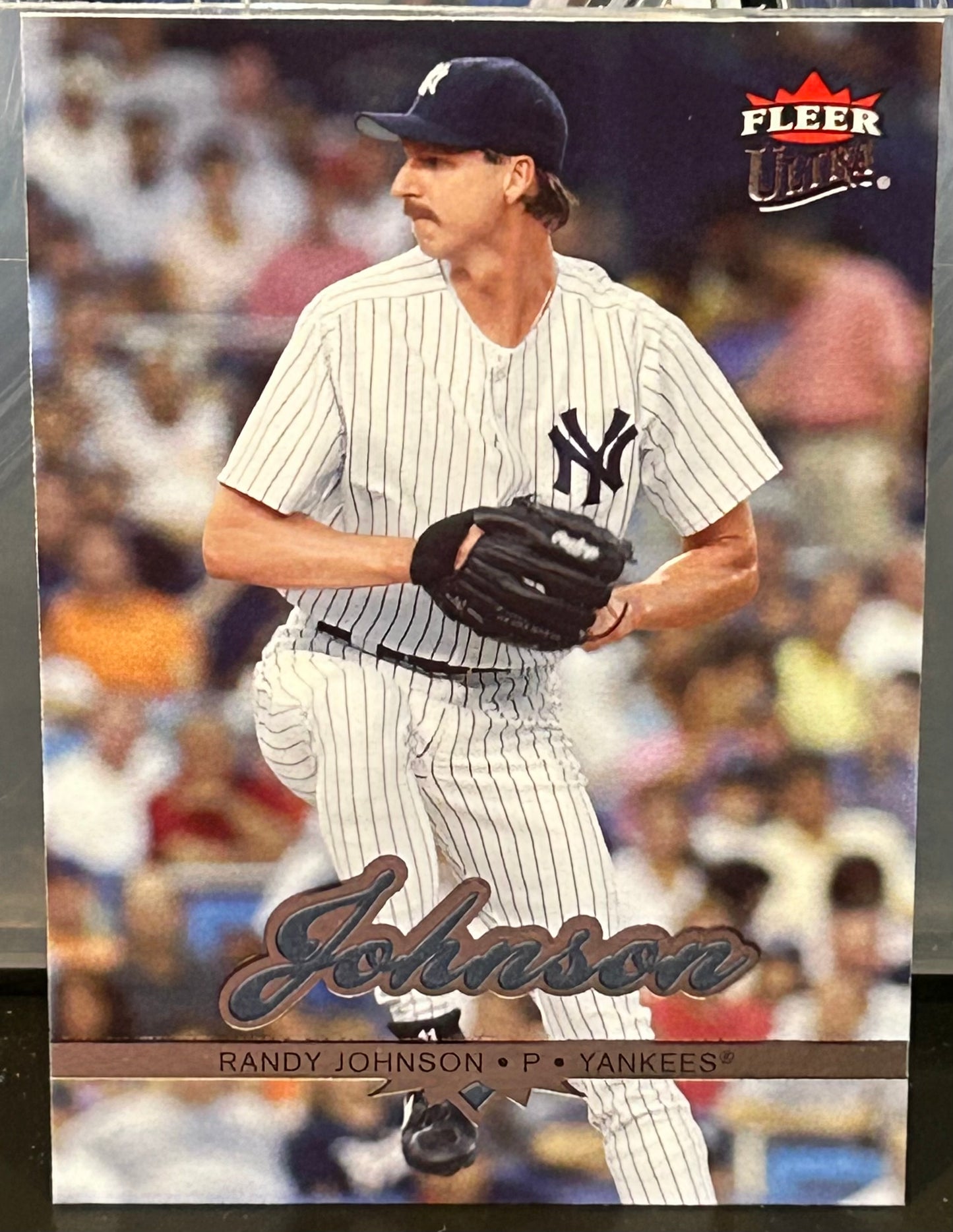 + Randy Johnson 2006 Fleer Ultra Card YANKEES