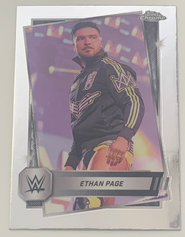 Ethan Page 2025 WWE NXT Topps Chrome Card