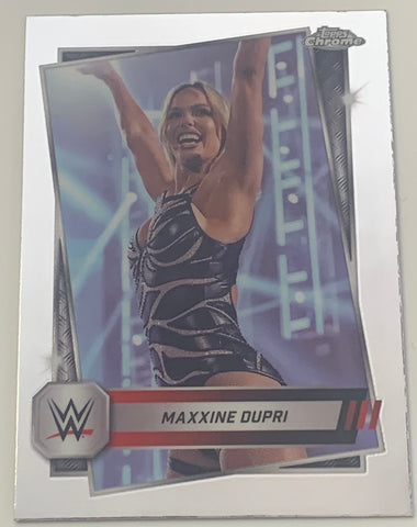 Maxxine Dupri 2025 WWE NXT Topps Chrome Card