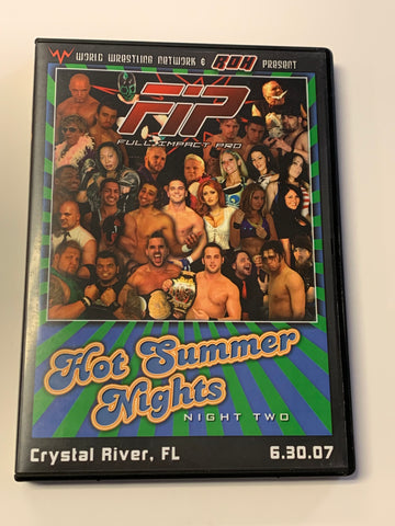 FIP Full Impact Pro DVD “Hot Summer Nights” 2007 Eddie Kingston ROH AEW