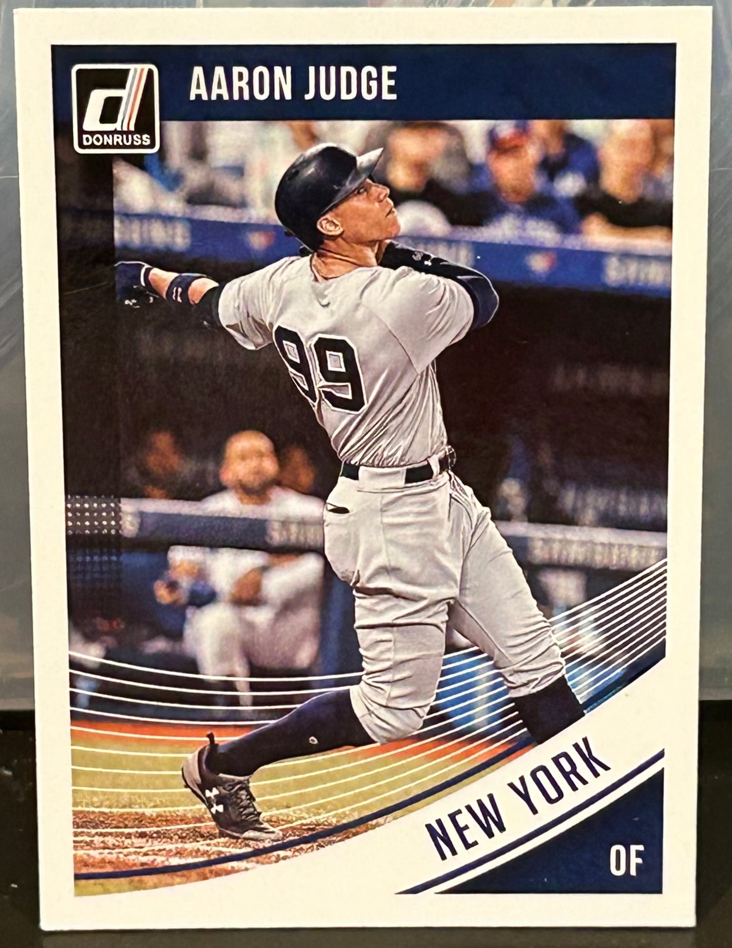 +  Aaron Judge 2018 Panini Donruss Card YANKEES