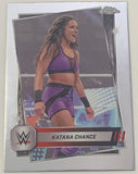 Katana Chance 2025 WWE Topps Chrome Card