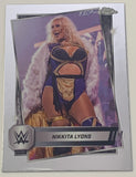 Nikkita Lyons 2025 WWE NXT Topps Chrome Card