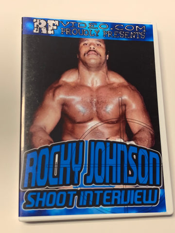 Rocky Johnson Shoot Interview DVD WWF WWE The Rock