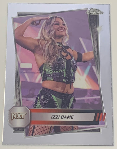 Izzy Dame 2025 WWE NXT Topps Chrome Card