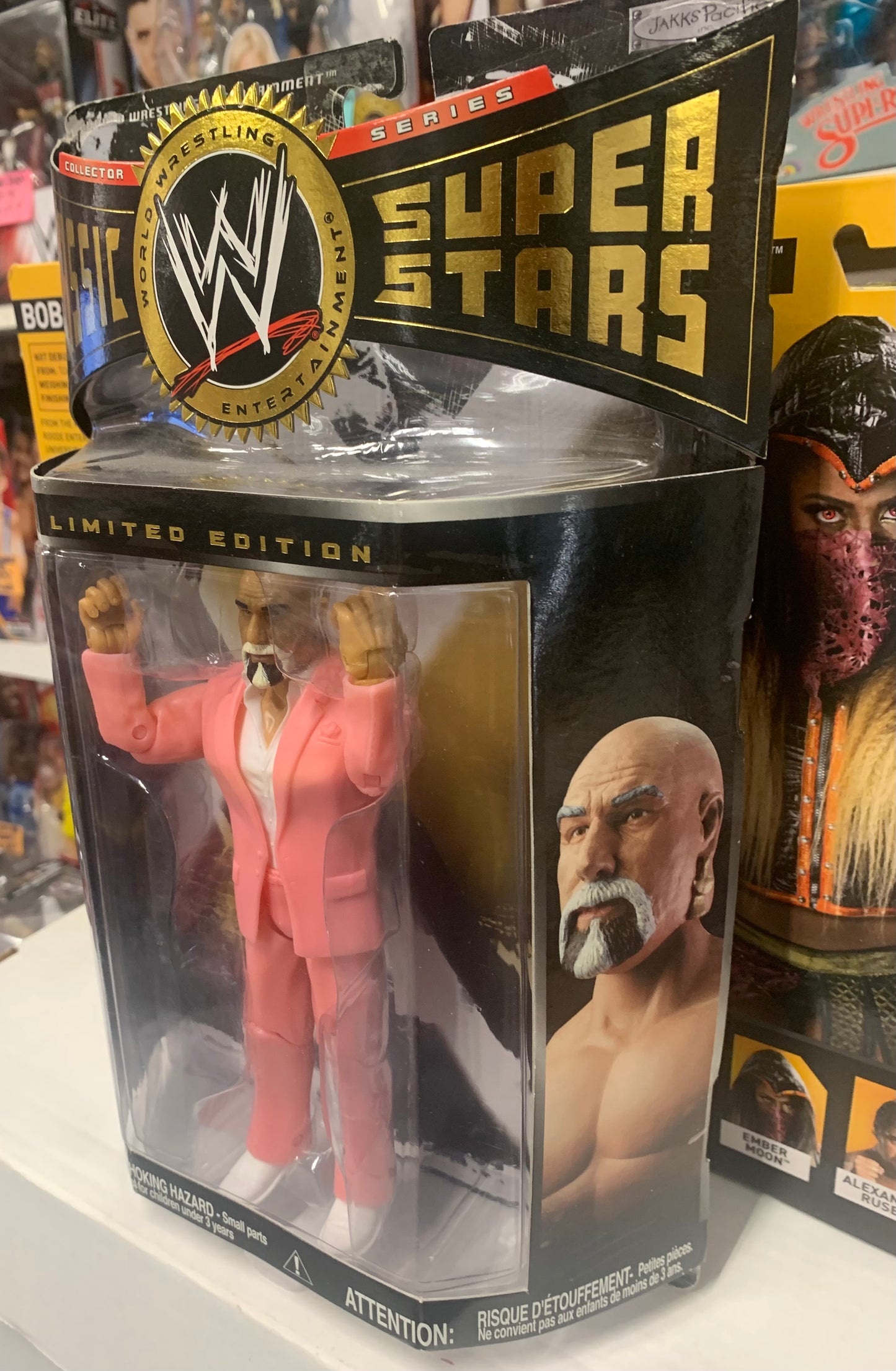 Superstar Billy Graham WWE Jakks Classic Superstars LIMITED EDITION Action Figure