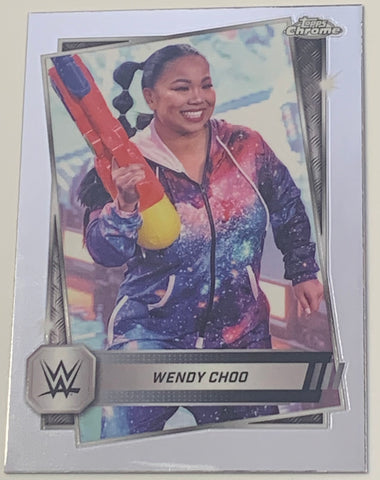 Wendy Choo 2025 WWE NXT Topps Chrome Card