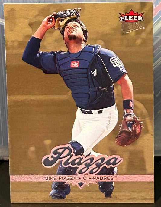 +  Mike Piazza 2006 Fleer Ultra GOLD Card SAN DIEGO PADRES