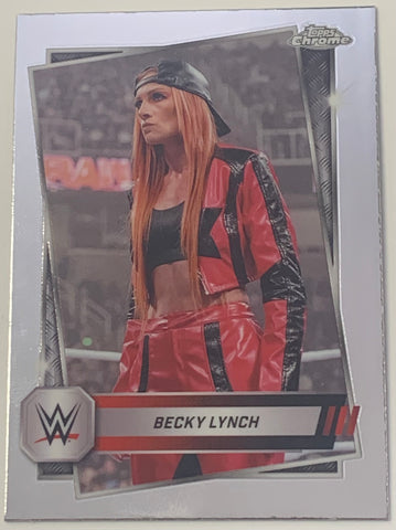 Becky Lynch 2025 WWE NXT Topps Chrome Card