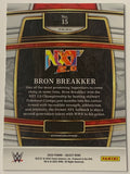 Bron Breakker 2022 WWE NXT Panini Select Concourse Scope Prizm ROOKIE Refractor Card