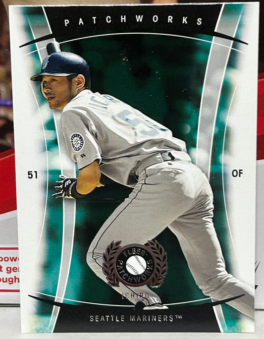 Ichiro 2005 Fleer Patchworks Card MARINERS