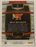 Bron Breakker 2022 WWE NXT Panini Select Concourse Prizm ROOKIE Refractor Card